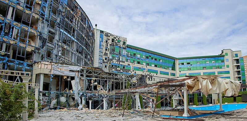Hotel en ruinas
