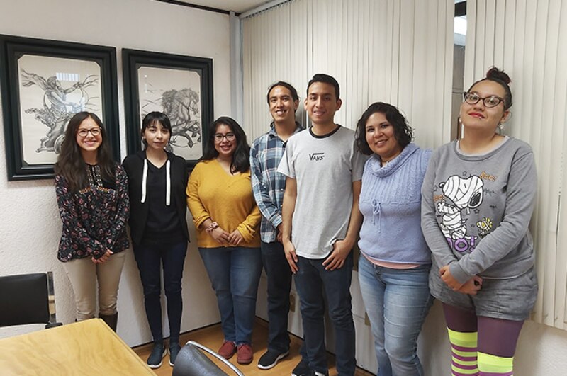 Estudiantes de la Universidad Autónoma de Baja California