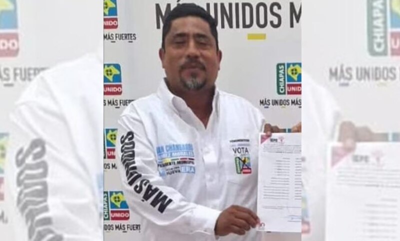 Candidato a la gubernatura de Chiapas por Morena, José Luis Sánchez García.