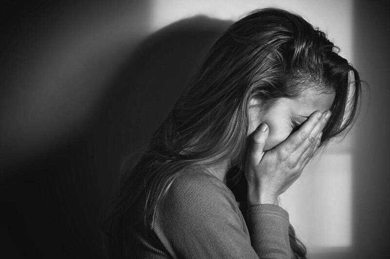 Mujer llorando