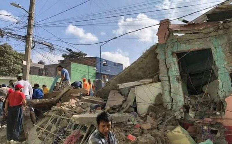 Terremoto en México deja destrucción y víctimas