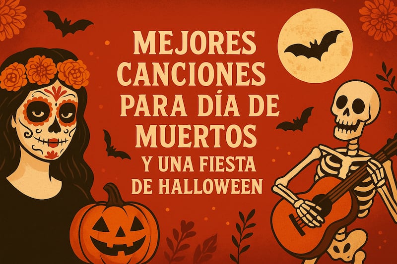 Canciones que harán de tu fiesta de Halloween y Día de Muertos todo un éxito