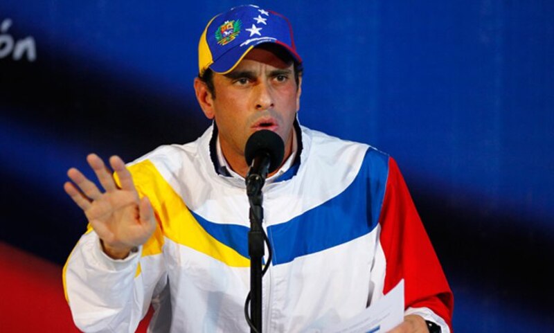 El presidente Hugo Chávez dando un discurso
