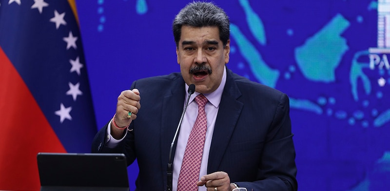 Nicolás Maduro da un discurso ante la ONU