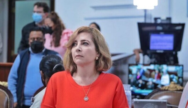 La ministra Yasmín Esquivel Mossa durante una sesión en la Suprema Corte de Justicia de la Nación.