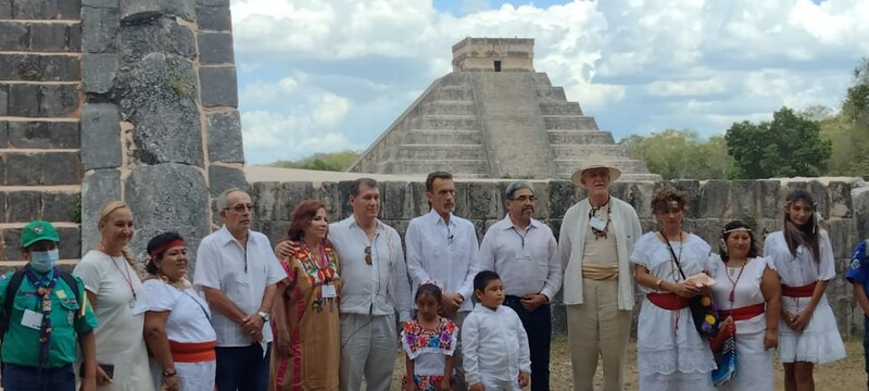 Visita a la zona arqueológica de Chichén Itzá