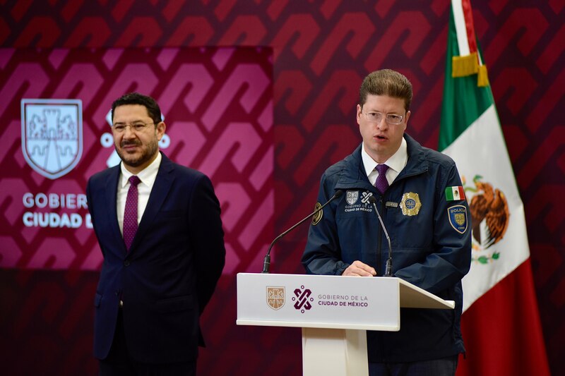 - Conferencia de prensa del gobierno de la Ciudad de México