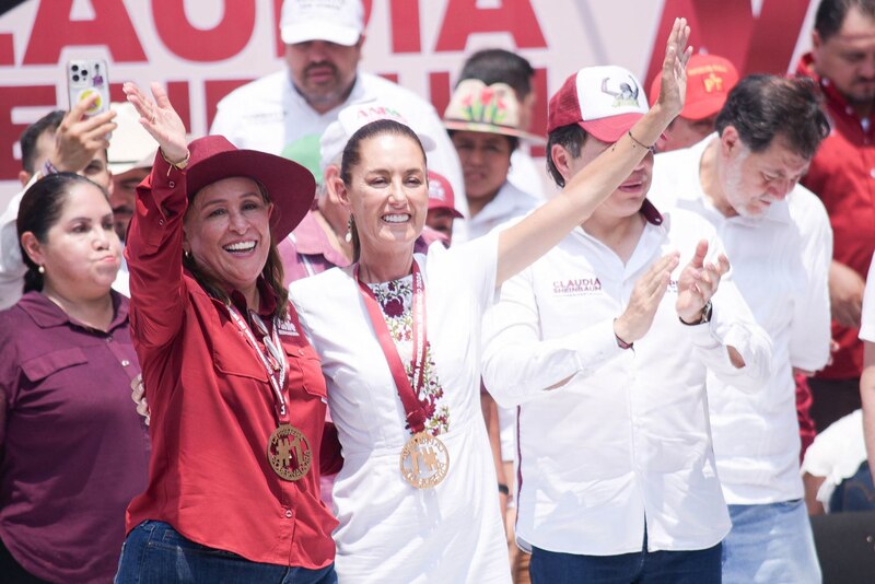 Clausura AMLO campaña de Morena en el Edomex