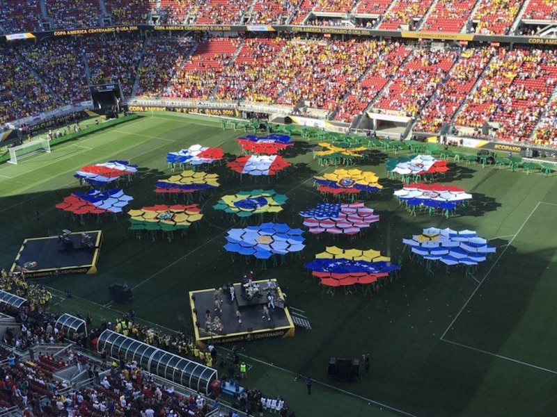 Ceremonia de inauguración de la Copa América Centenario