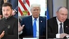 Trump abre la puerta a que líderes europeos participen en futura cumbre con Putin y Zelenski