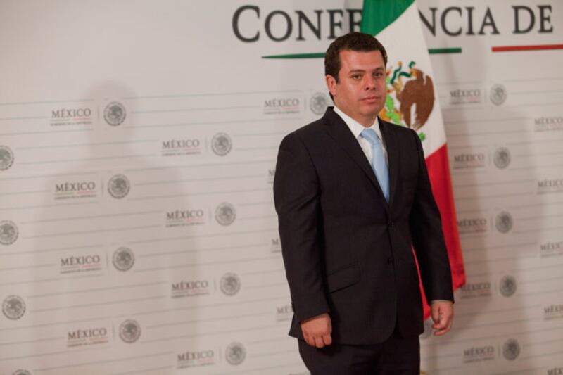 El presidente Enrique Peña Nieto da una conferencia de prensa