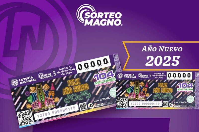 Sorteo Magno Lotería Nacional 31 de diciembre