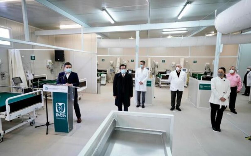 Nuevo hospital del IMSS en Tepic