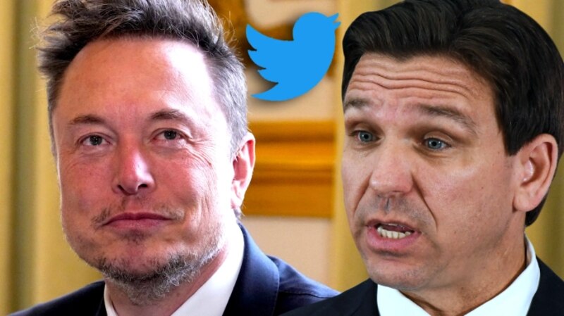 Elon Musk y Ron DeSantis discuten sobre el futuro de Twitter