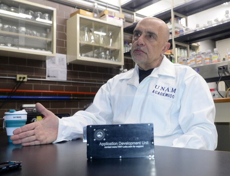 Investigador de la UNAM desarrolla unidad de aplicación de TRF