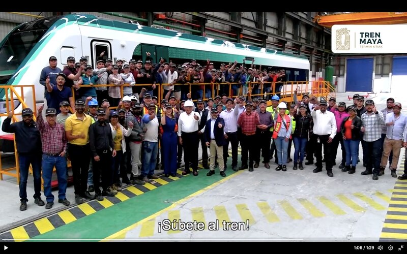 ¡Sube al tren!