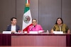 Rosa Icela Rrodríguez comparece ante el Consejo Nacional de Población