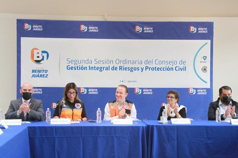 Sesión del Consejo de Gestión Integral de Riesgos y Protección Civil