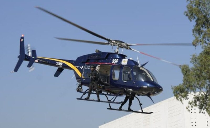 Helicóptero de la policía