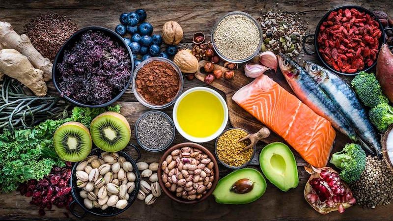 Alimentos saludables para una dieta equilibrada