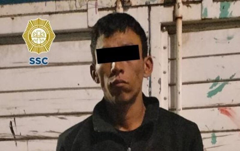 Detienen a presunto ladrón en la Ciudad de México