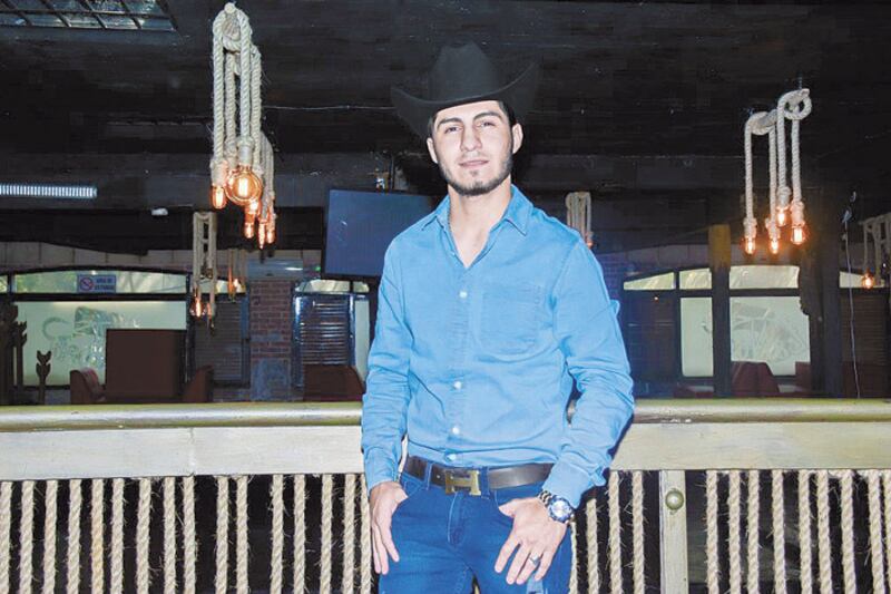 El cantante de música regional mexicana, Christian Nodal.