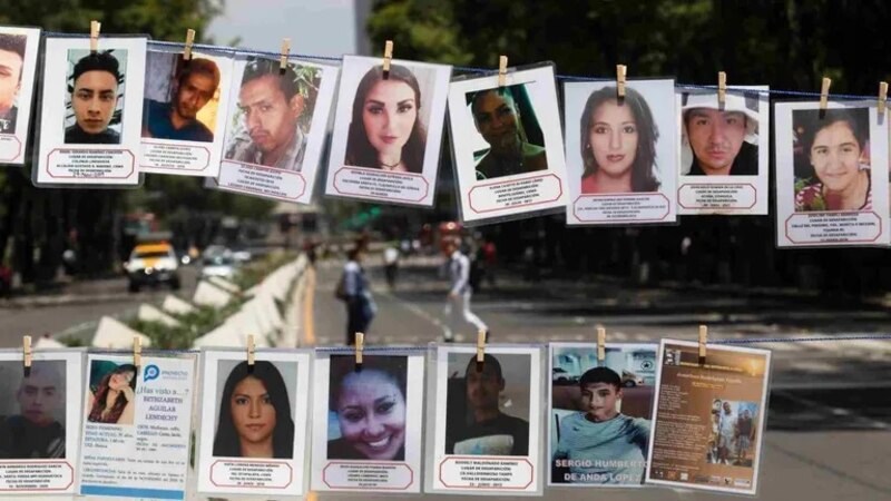 Fotos de personas desaparecidas en México