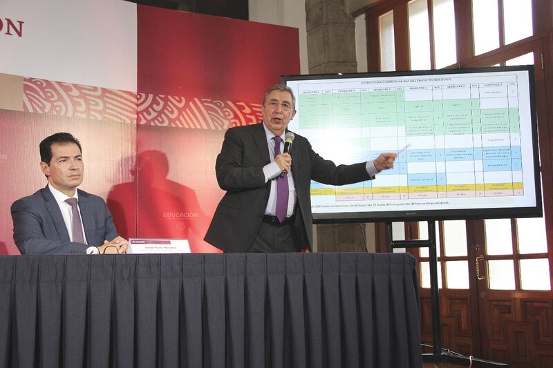 El Secretario de Educación Pública, Aurelio Nuño Mayer, durante la presentación del nuevo modelo educativo