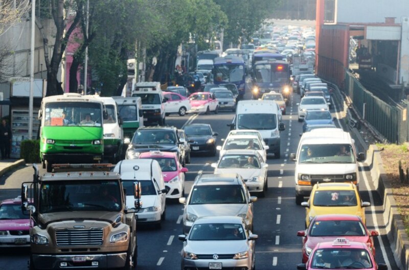 Tráfico en la Ciudad de México
