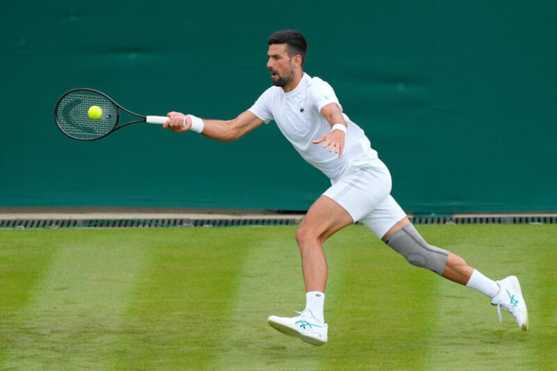 Roberto Bautista Agut en acción durante un partido de tenis