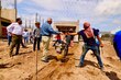 Rocha Moya supervisa construcción de secundaria en Valle Alto