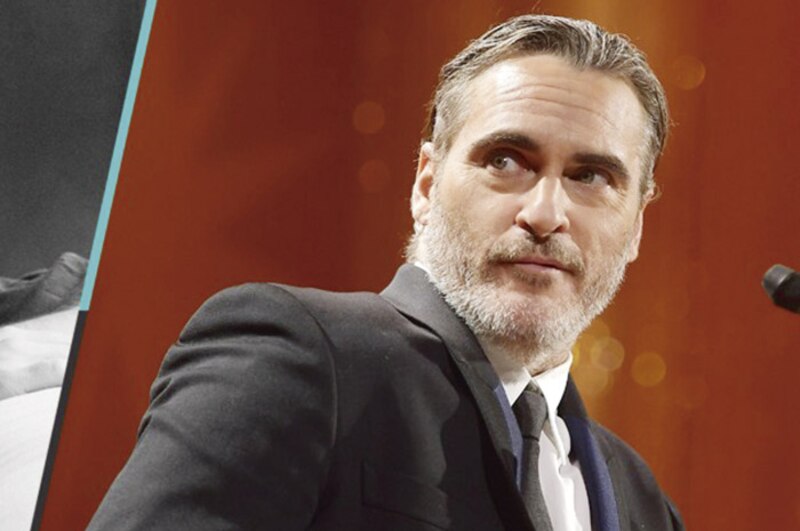 Joaquin Phoenix pronuncia un discurso en los Premios de la Academia 2020