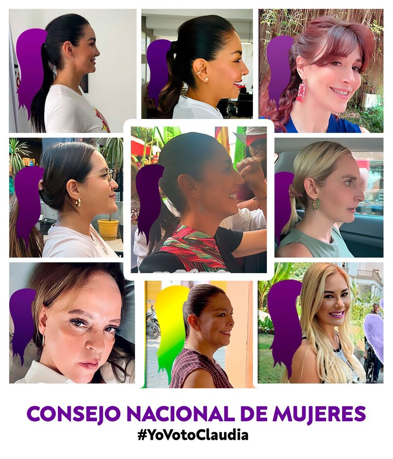 Consejo Nacional de Mujeres #YoVotoClaudia