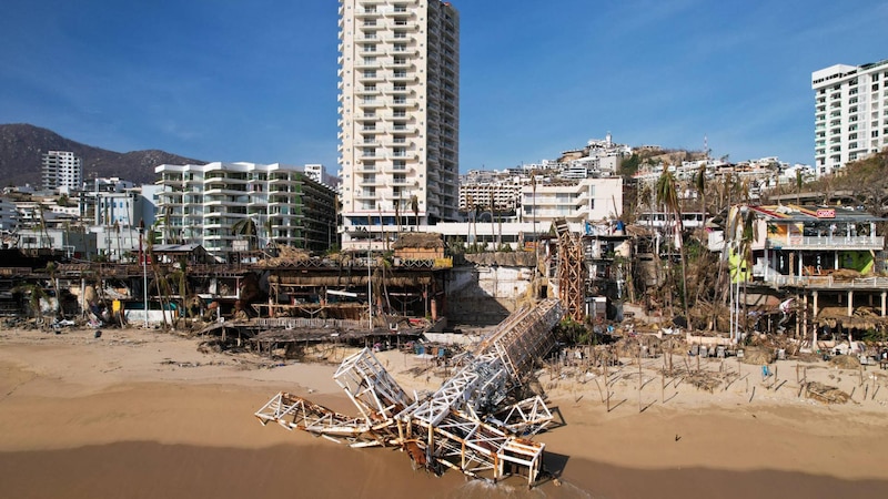 Huracán devastó Acapulco