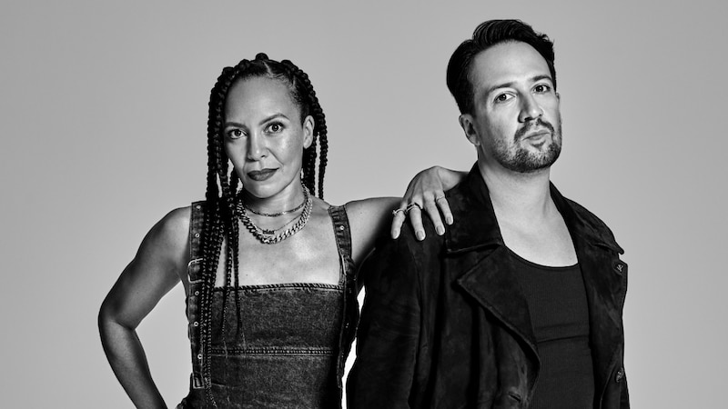 Lin-Manuel Miranda y Audra McDonald