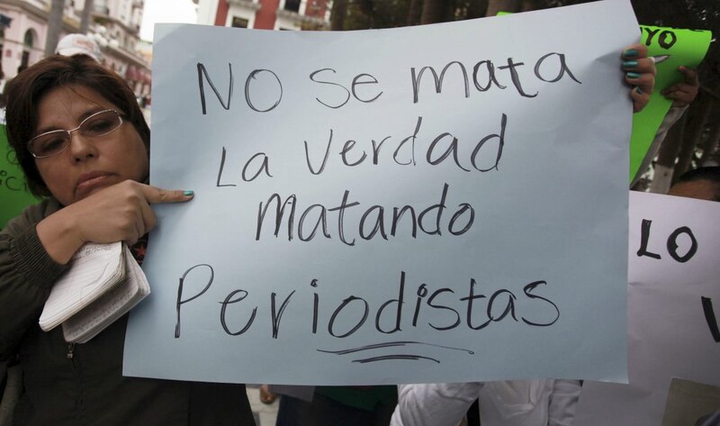 Periodistas asesinados en México