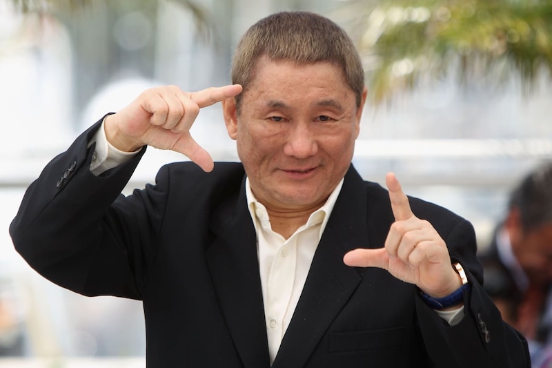 El director de cine Takeshi Kitano en el Festival de Cine de Cannes