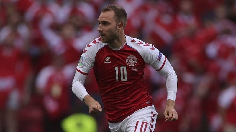 Christian Eriksen, el jugador danés que sufrió un paro cardíaco en la Eurocopa 2020