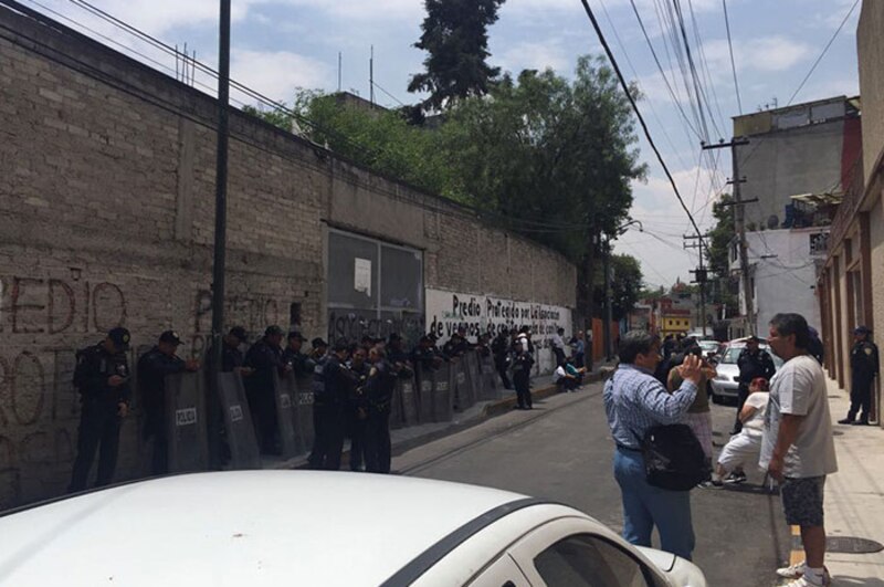Protesta en la Ciudad de México