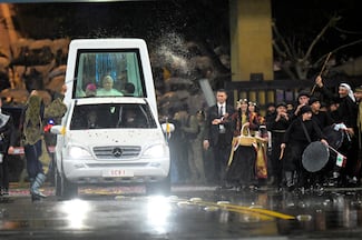 El papa apoya en Líbano la solución de dos Estados entre Israel y Palestina 