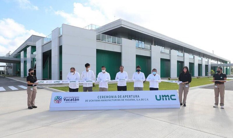 Inauguración de la planta Uchiyama Manufacturing de Yucatán
