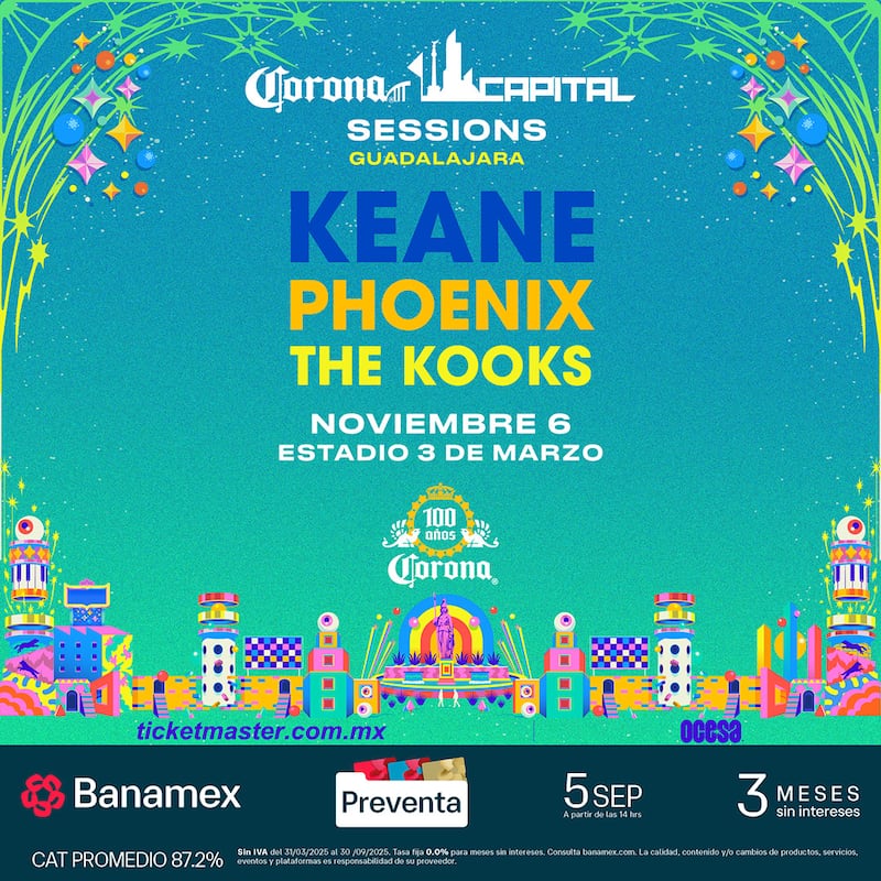 Corona Capital Sessions Guadalajara