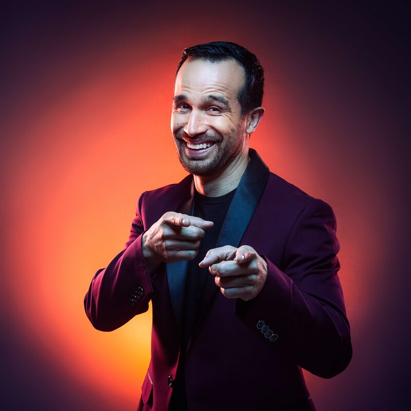 El actor cómico mexicano Omar Chaparro.