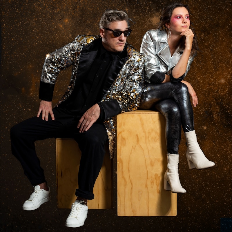 Karen y Diego, integrantes de Sonido Desconocido 2