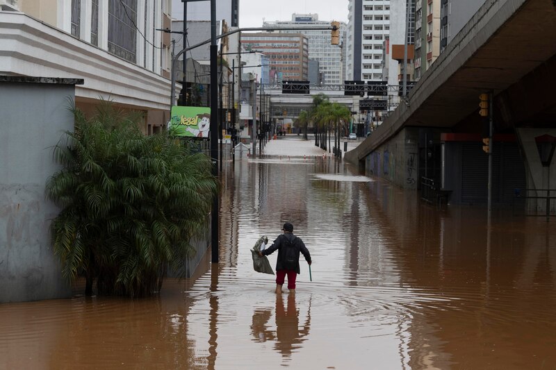 Inundación en la ciudad