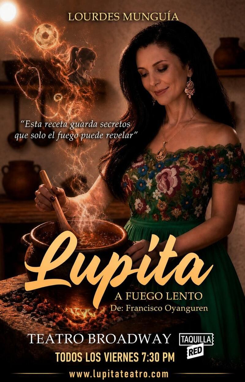 Lourdes Munguía presenta el monólogo "Lupita"