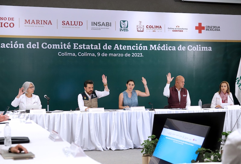 Instalación del Comité Estatal de Atención Médica de Colima