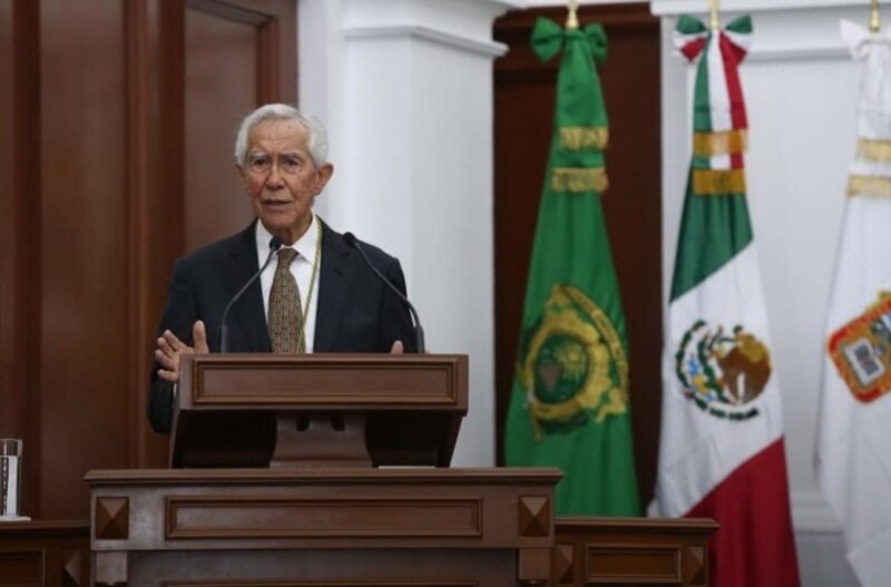 El presidente Andrés Manuel López Obrador durante una conferencia de prensa