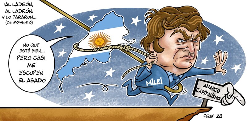 La fuga de Milei