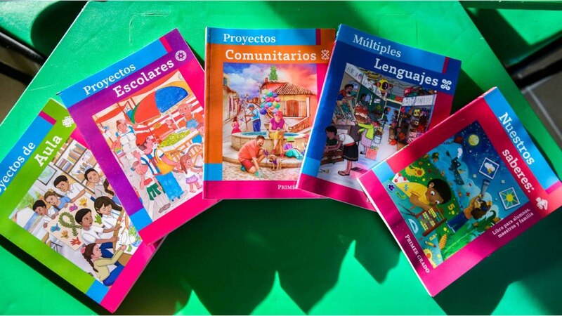 Libros de texto gratuitos para primaria en México